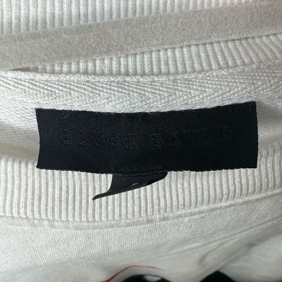 black scale religious holiday crew in white size small - Picture 6 of 7